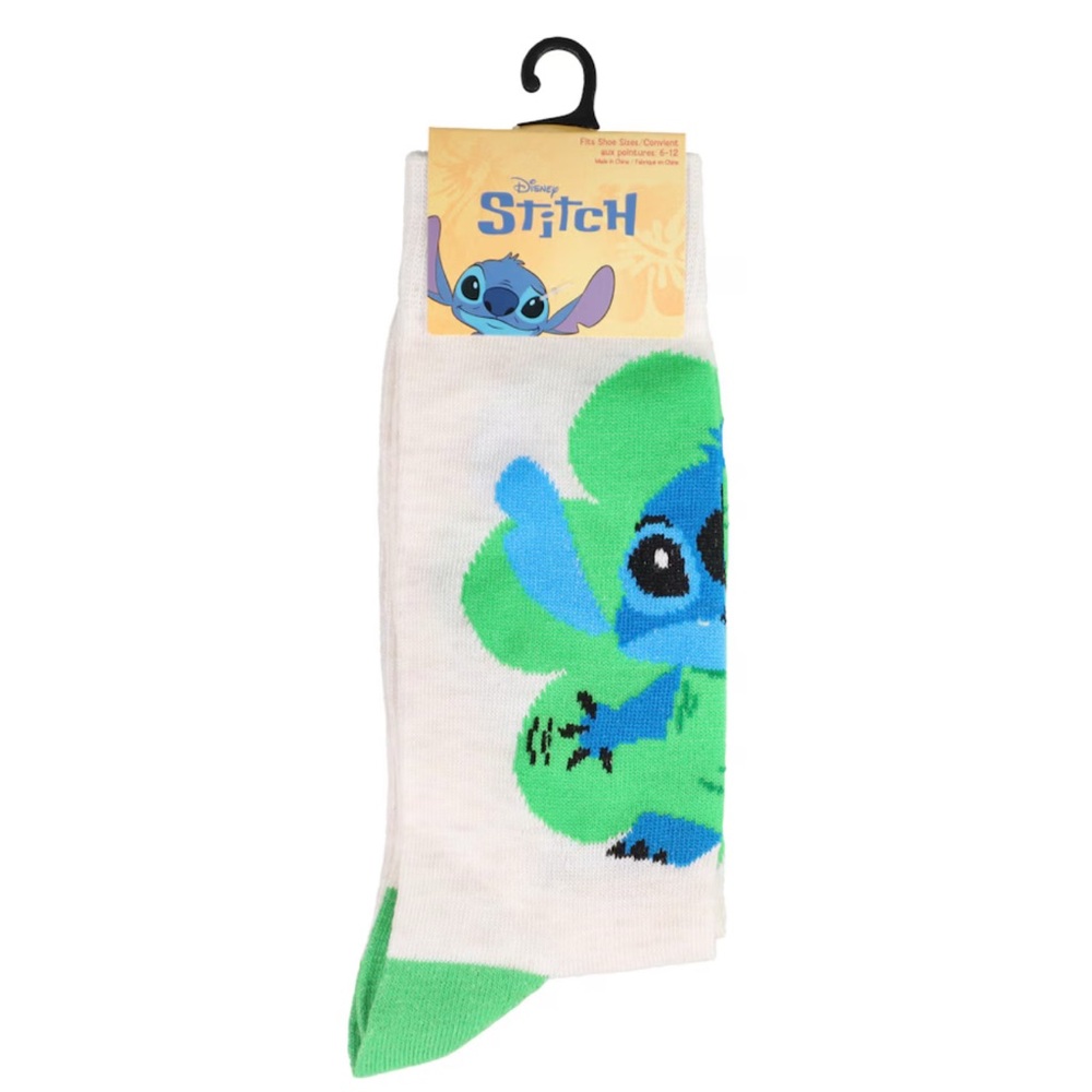 Disney Stitch Blue and Green Socks